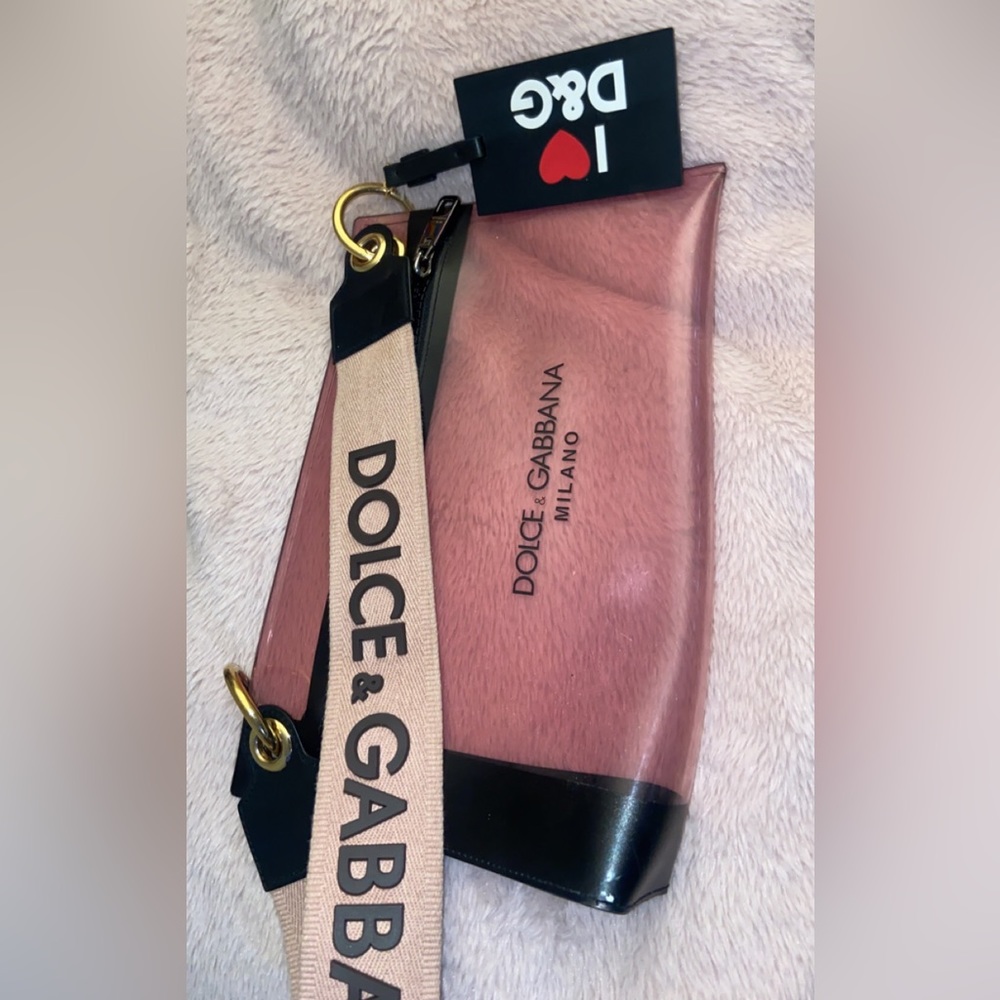 Dolce n gabbana clear bag!